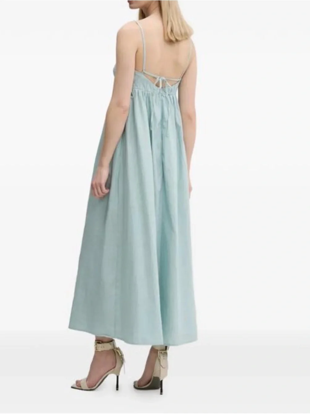 Abercrombie & Fitch Maxi Dress with Beaded Straps